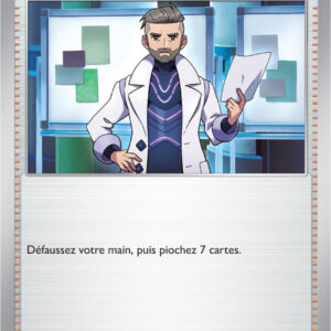 Recherches Professorales - 190/198 - Carte Pokémon Écarlate et Violet EV01 (Reverse)