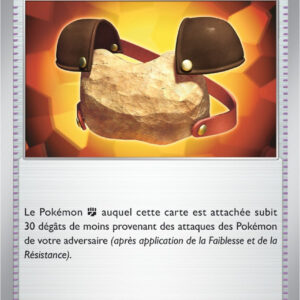 Plastron Roc - 192/198 - Carte Pokémon Écarlate et Violet EV01 (Reverse)