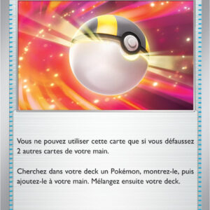 Hyper Ball - 196/198 - Carte Pokémon Écarlate et Violet EV01 (Reverse)