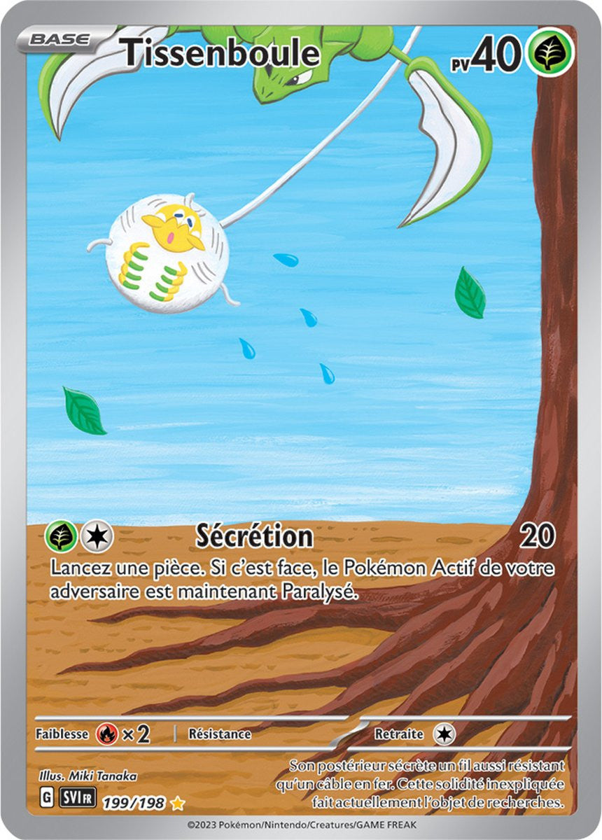 Tissenboule – 199/198 – Carte Pokémon Écarlate et Violet EV01