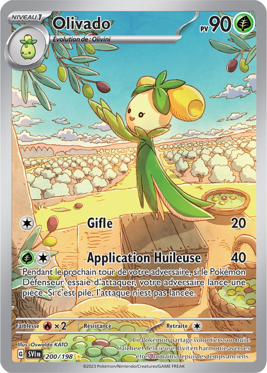 Olivado – 200/198 – Carte Pokémon Écarlate et Violet EV01