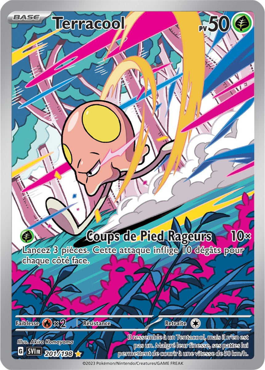 Terracool – 201/198 – Carte Pokémon Écarlate et Violet EV01