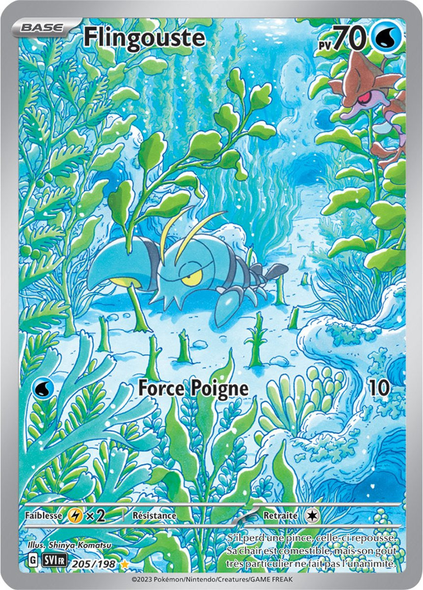 Flingouste – 205/198 – Carte Pokémon Écarlate et Violet EV01