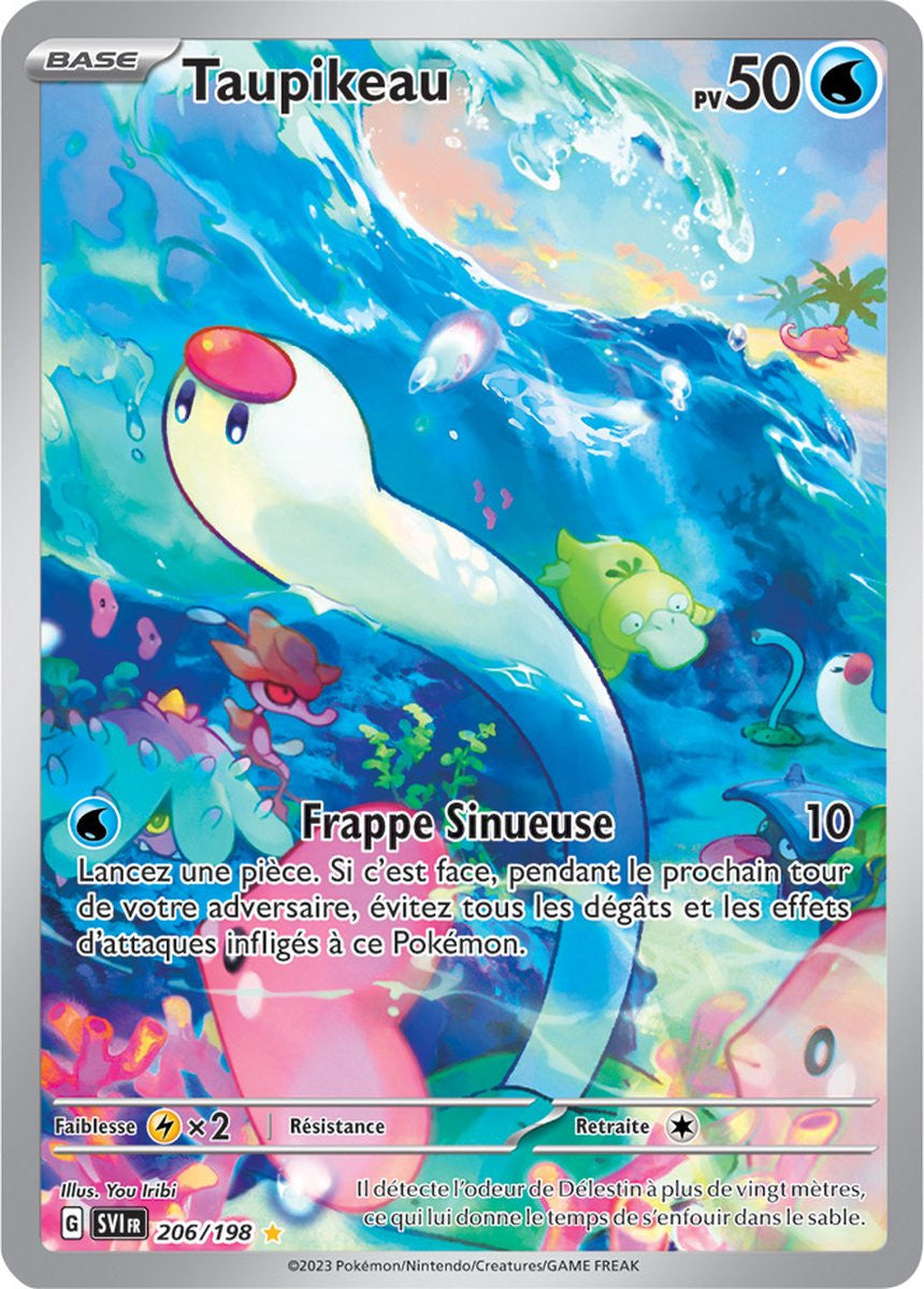 Taupikeau – 206/198 – Carte Pokémon Écarlate et Violet EV01