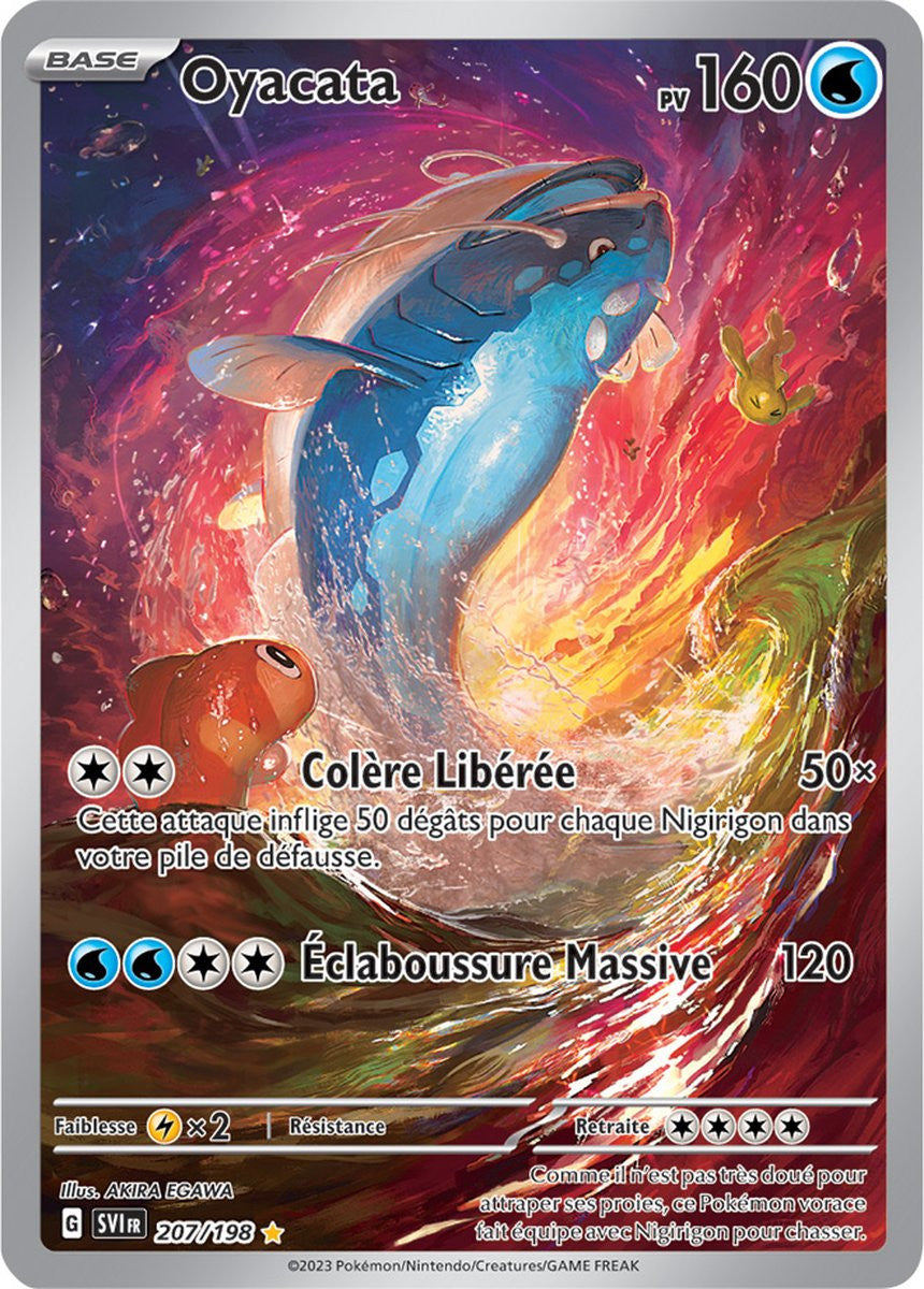 Oyacata – 207/198 – Carte Pokémon Écarlate et Violet EV01