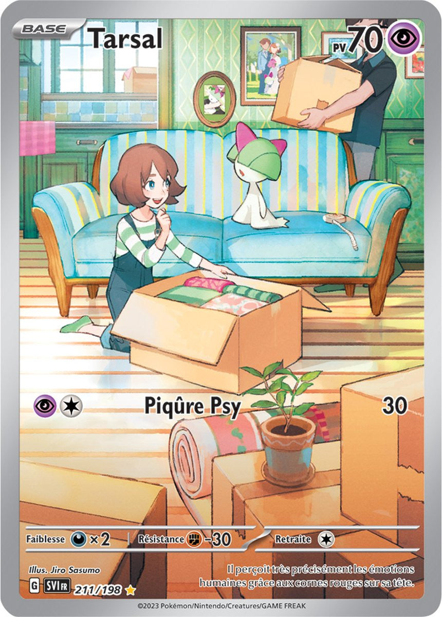 Tarsal – 211/198 – Carte Pokémon Écarlate et Violet EV01