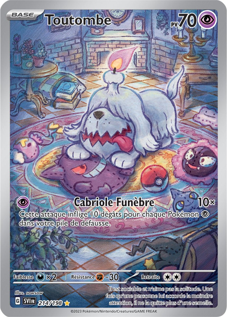 Toutombe – 214/198 – Carte Pokémon Écarlate et Violet EV01