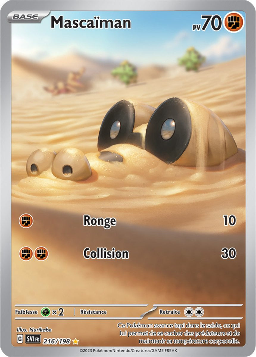 Mascaïman – 216/198 – Carte Pokémon Écarlate et Violet EV01