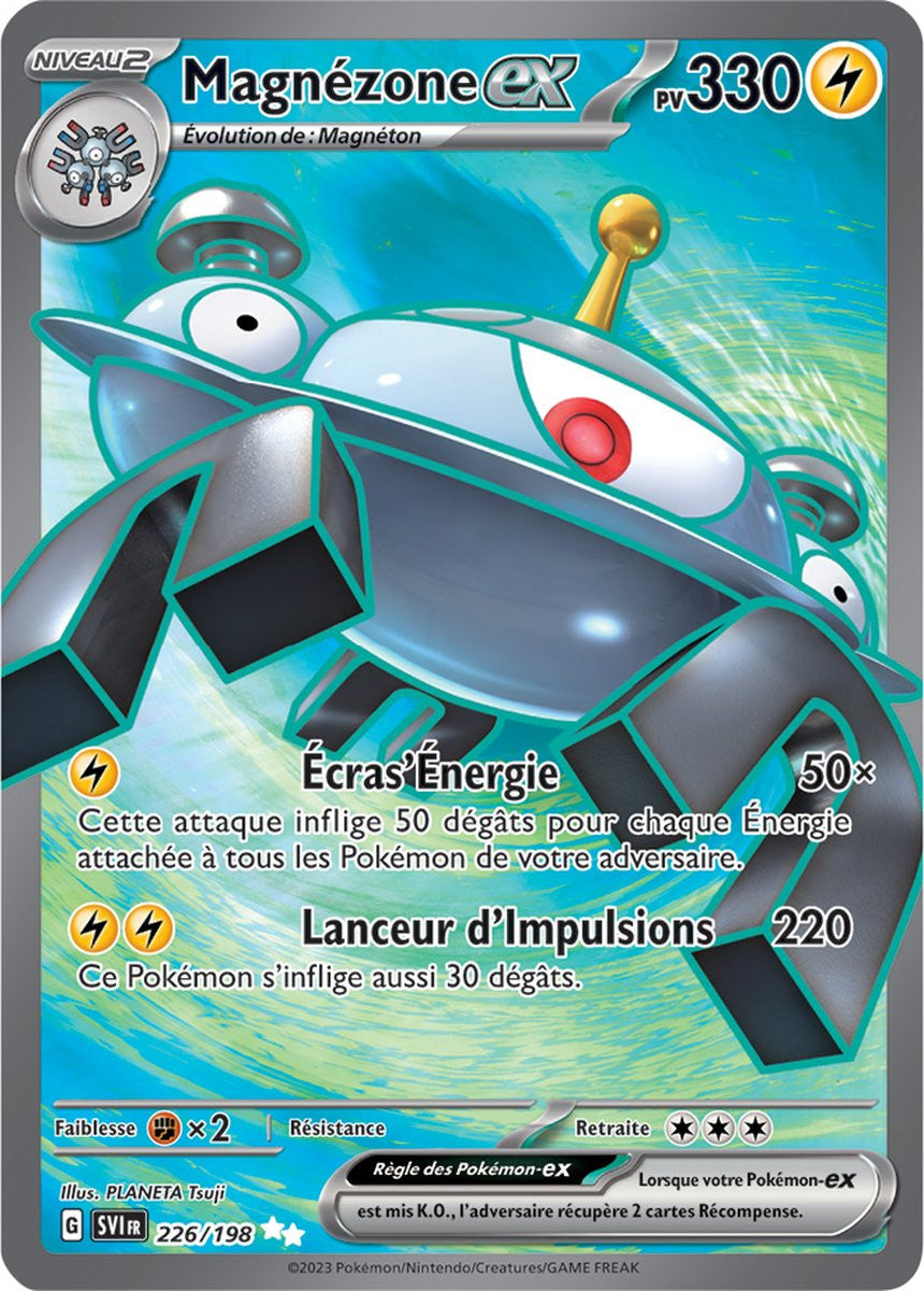 Magnézone ex – 226/198 – Carte Pokémon Écarlate et Violet EV01