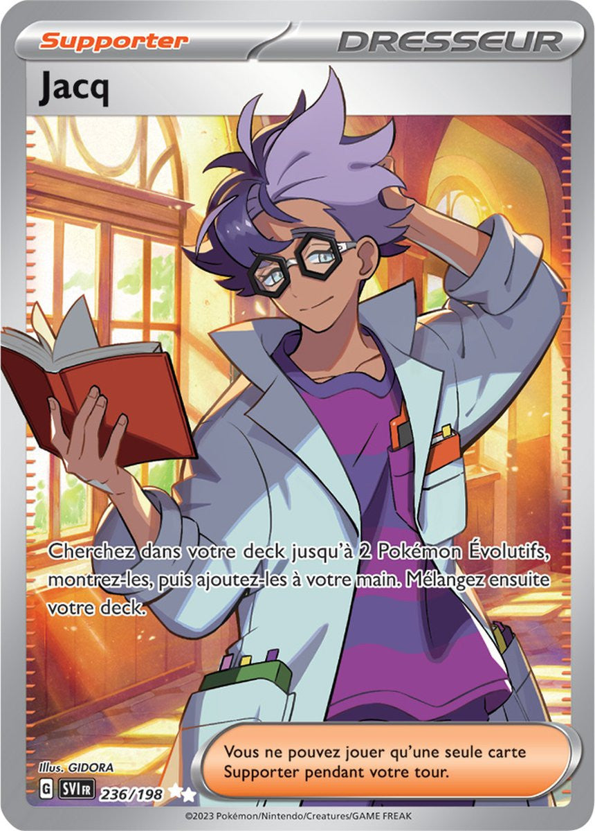 Jacq – 236/198 – Carte Pokémon Écarlate et Violet EV01