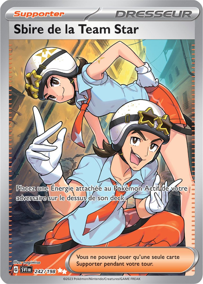 Sbire de la Team Star – 242/198 – Carte Pokémon Écarlate et Violet EV01