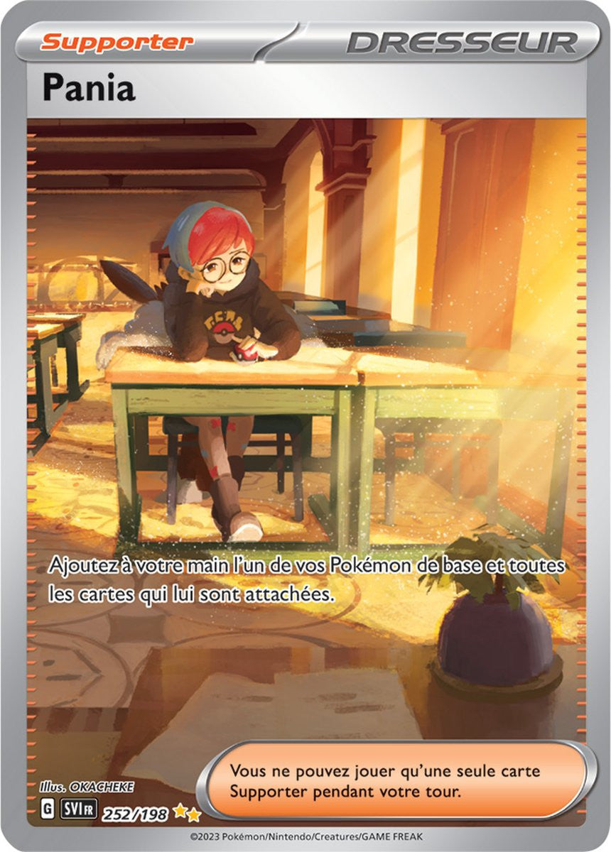 Pania – 252/198 – Carte Pokémon Écarlate et Violet EV01