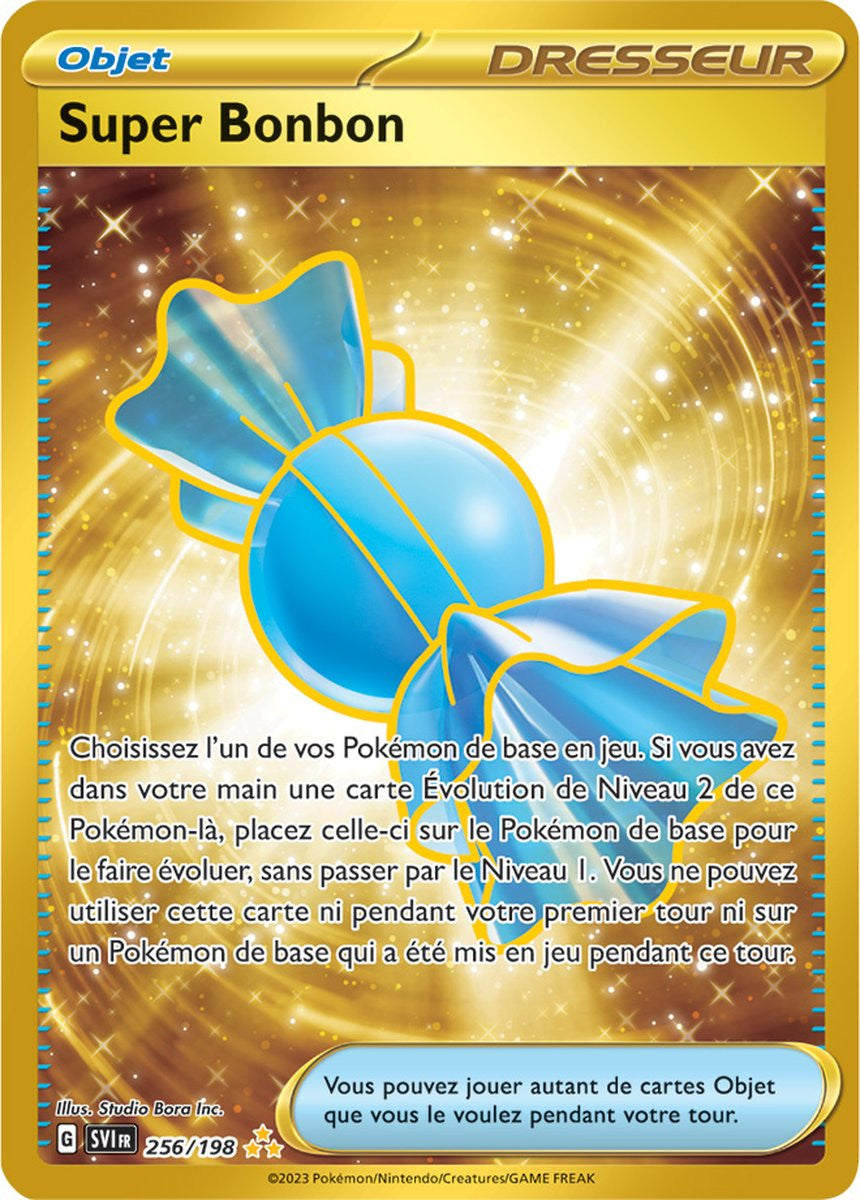 Super Bonbon – 256/198 – Carte Pokémon Écarlate et Violet EV01