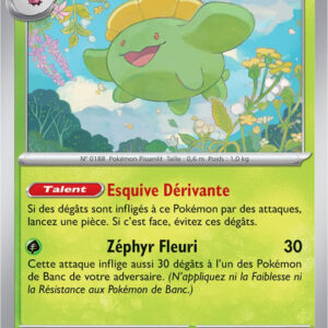Floravol - 002/193 - Carte Pokémon Évolutions à Paldea EV02 (Reverse)
