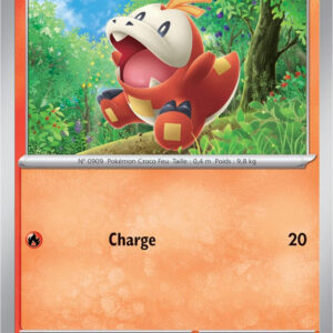 Chochodile - 034/193 - Carte Pokémon Évolutions à Paldea EV02 (Reverse)