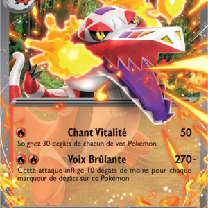 Flâmigator EX - 037/193 - Carte Pokémon Évolutions à Paldea EV02