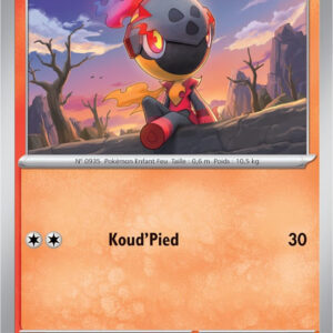 Charbambin - 038/193 - Carte Pokémon Évolutions à Paldea EV02 (Normale)