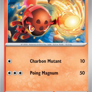 Charbambin - 039/193 - Carte Pokémon Évolutions à Paldea EV02 (Normale)