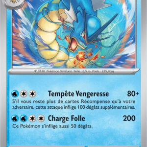 Léviator - 043/193 - Carte Pokémon Évolutions à Paldea EV02 (Reverse)
