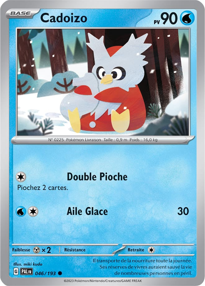 Cadoizo – 046/193 – Carte Pokémon Évolutions à Paldea EV02 (Normale)
