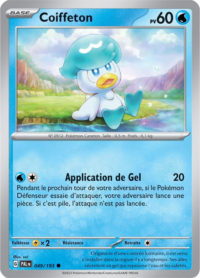 Coiffeton – 049/193 – Carte Pokémon Évolutions à Paldea EV02 (Normale)