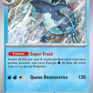 Glaivodo - 060/193 - Carte Pokémon Évolutions à Paldea EV02 (Reverse)