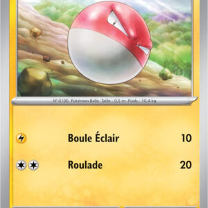 Voltorbe - 066/193 - Carte Pokémon Évolutions à Paldea EV02 (Reverse)