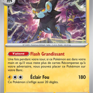 Luxray - 071/193 - Carte Pokémon Évolutions à Paldea EV02 (Reverse)