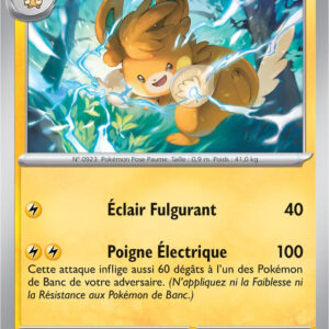 Pohmarmotte - 076/193 - Carte Pokémon Évolutions à Paldea EV02 (Normale)