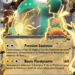 Ampibidou EX - 079/193 - Carte Pokémon Évolutions à Paldea EV02