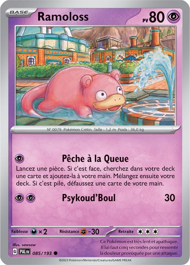 Ramoloss – 085/193 – Carte Pokémon Évolutions à Paldea EV02 (Normale)