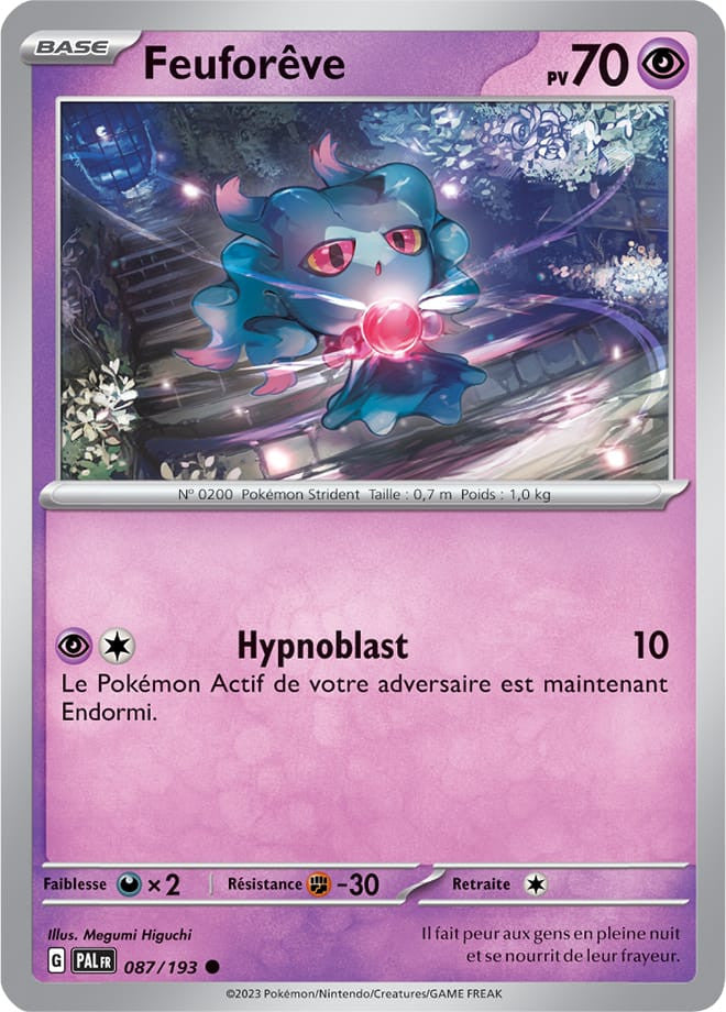 Feuforêve – 087/193 – Carte Pokémon Évolutions à Paldea EV02 (Normale)