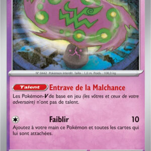 Spiritomb - 089/193 - Carte Pokémon Évolutions à Paldea EV02 (Reverse)