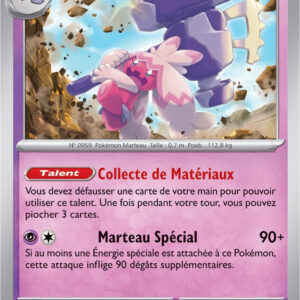 Forgelina - 105/193 - Carte Pokémon Évolutions à Paldea EV02 (Reverse)