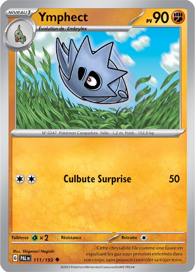 Ymphect – 111/193 – Carte Pokémon Évolutions à Paldea EV02 (Reverse)