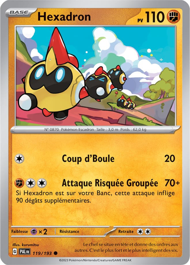 Hexadron – 119/193 – Carte Pokémon Évolutions à Paldea EV02 (Normale)