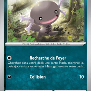 Axoloto de Paldea - 128/193 - Carte Pokémon Évolutions à Paldea EV02 (Normale)