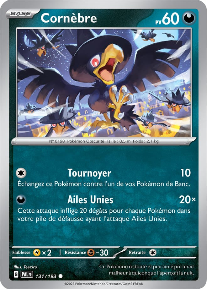 Cornèbre – 131/193 – Carte Pokémon Évolutions à Paldea EV02 (Normale)