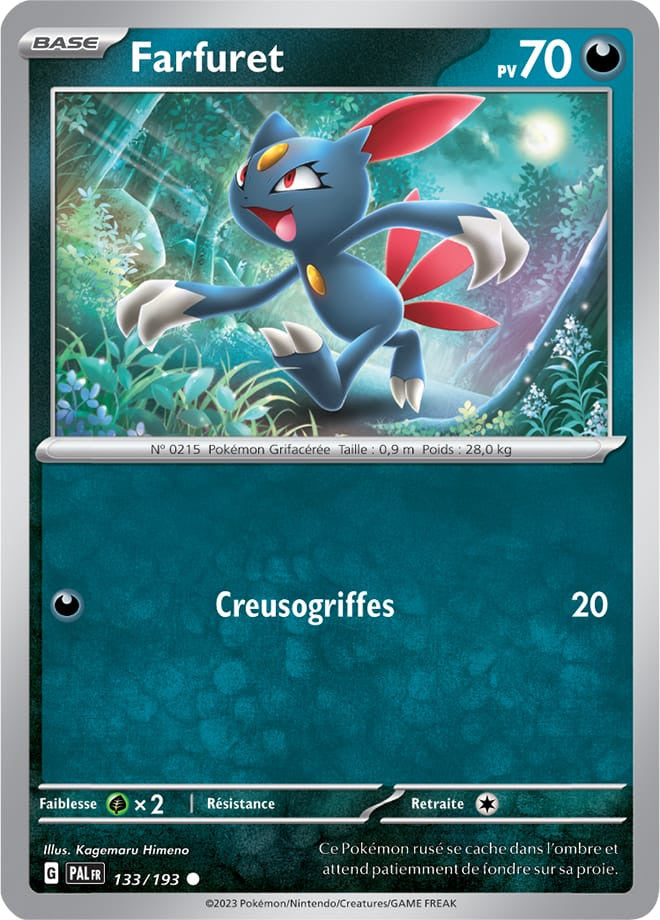 Farfuret – 133/193 – Carte Pokémon Évolutions à Paldea EV02 (Normale)