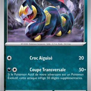 Séviper - 137/193 - Carte Pokémon Évolutions à Paldea EV02 (Normale)