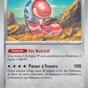 Ferdeter - 151/193 - Carte Pokémon Évolutions à Paldea EV02 (Normale)