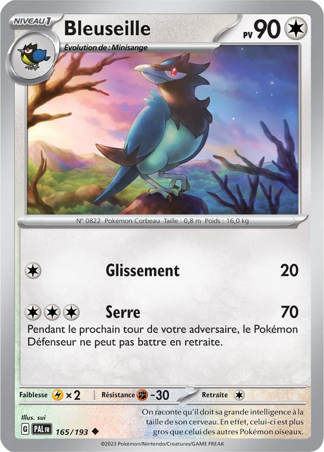 Bleuseille – 165/193 – Carte Pokémon Évolutions à Paldea EV02 (Normale)