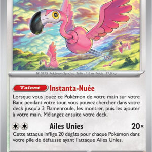 Flamenroule - 170/193 - Carte Pokémon Évolutions à Paldea EV02 (Normale)