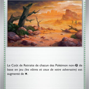 Terres Arides de Désastre - 175/193 - Carte Pokémon Évolutions à Paldea EV02 (Normale)