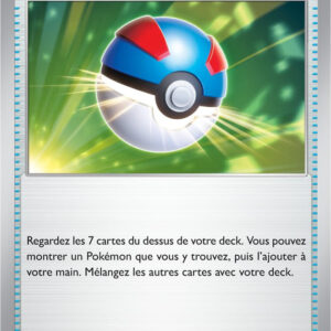 Super Ball - 183/193 - Carte Pokémon Évolutions à Paldea EV02 (Reverse)