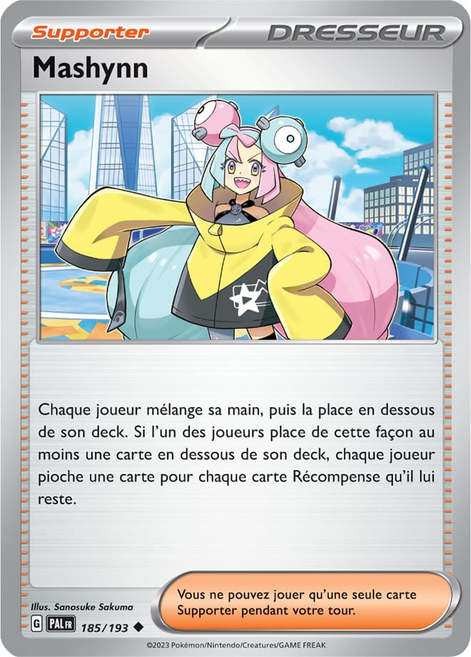 Mashynn – 185/193 – Carte Pokémon Évolutions à Paldea EV02 (Normale)