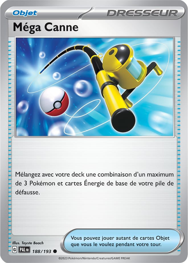 Méga Canne – 188/193 – Carte Pokémon Évolutions à Paldea EV02 (Normale)