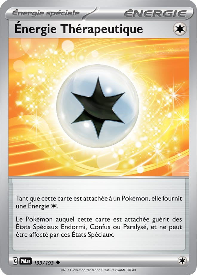 Énergie Thérapeutique – 193/193 – Carte Pokémon Évolutions à Paldea EV02 (Normale)