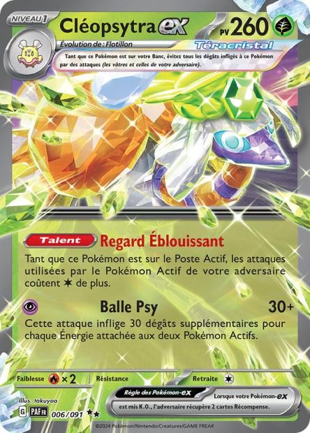Cléopsytra EX – 006/091 – Destinées de Paldea