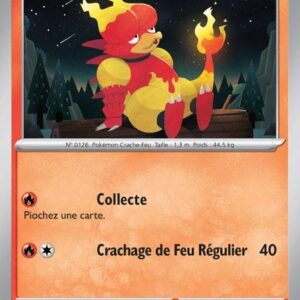 Magmar - 009/091 - Destinées de Paldea (Reverse)